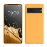 Husa kwmobile pentru Google Pixel 7, Silicon, Portocaliu, 59399.150, Carcasa