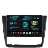 Navigatie BMW Seria 1 E87 (2007-2011), Clima Automata, Android 13, X-Octacore 8GB RAM + 256GB ROM, 9.5 Inch - AD-BGX9008+AD-BGRKIT399