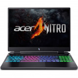 Laptop Acer Gaming 16&amp;#039;&amp;#039; Nitro 16 AN16-42, WUXGA IPS 165Hz, Procesor AMD Ryzen&trade; 7 8845HS (16M Cache, up to 5.10 GHz), 16GB DDR5, 512GB SSD, G