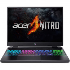 Laptop Acer Gaming 16&#039;&#039; Nitro 16 AN16-42, WUXGA IPS 165Hz, Procesor AMD Ryzen™ 7 8845HS (16M Cache, up to 5.10 GHz), 16GB DDR5, 512GB SSD, G