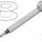 Cablu coaxial RG187A/U litat CCS PFA alb 2,54mm LAPP