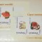 2003 Ciuperci pereche de Bl.332 si Bl.333 LP1616 MNH Pret 3+1 lei