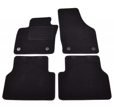 Covorase mocheta Audi Q3 2011- Negre, set de 4 bucati AutoDrive ProParts foto