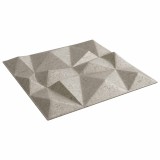 vidaXL Panouri de perete 12 pcs Beton Diamond 50 x 50 cm Spumă XPS 42046065