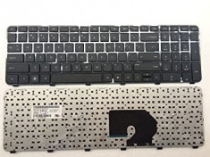 Tastatura laptop noua HP DV7-6000 Glossy Frame Black US foto