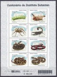 DB1 Fauna Serpi Arahnide Omizi 2001 Brazilia MS MNH, Nestampilat