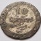 Franta, 10 Centimes 1809 - Napoleon I