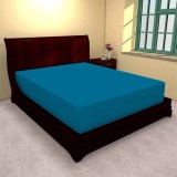 Husă de pat jerse &ndash; albastru - 180x200