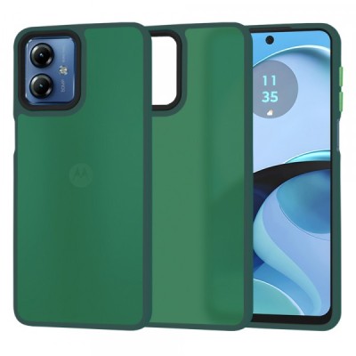 Husa pentru Motorola Moto G14, Techsuit, HaloFrost, Verde foto