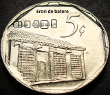 Moneda exotica 5 CENTAVOS - CUBA, anul 2002 *cod 4158 B = MULTIPLE ERORI BATERE