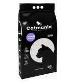 Asternut igienic pentru pisici Catmania Clumping Nisip Super Premium Anti-bacterian 10l, cu lavanda