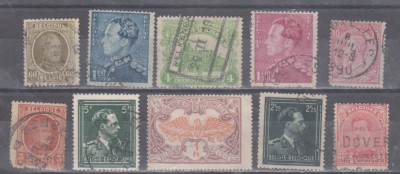 M2 - R1 1 - TIMBRE FOARTE VECHI - BELGIA foto