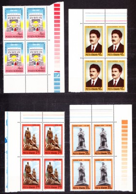 TSV$ - 1979 LP 984 ANIVERSARI - COMEMORARI BLOC X 4 MNH/** LUX foto