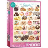 Puzzle 1000 piese Donuts, Jad