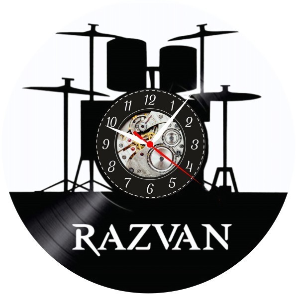 BATERIST-ceas de perete( personalizabil)