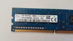 Kit 8 GB( 2 x 4 Gb ) SK HYNIX DDR 3 PC3-12800 1600 MHz , Memorie PC Desktop foto