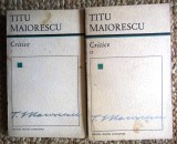 critice 2 i+ii volume de titu maiorescu