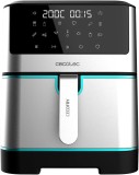 Cumpara ieftin Friteuza cu aer cald fara ulei Cecotec Cecofry Supreme 8000, Air Fryer, 1800W, 8L, Control tactil, 10 Programe Presetate