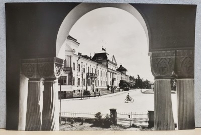 MIERCUREA CIUC , SFATUL POPULAR RAIONAL , CARTE POSTALA , ANII &amp;#039;50 foto