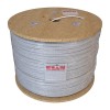 Cablu de alarma 6 fire ecranate, cupru integral, 500m 6CUEF-T
