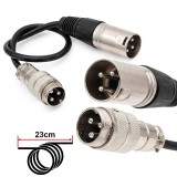 Adaptor incarcator trotineta electrica GX16 la XLR