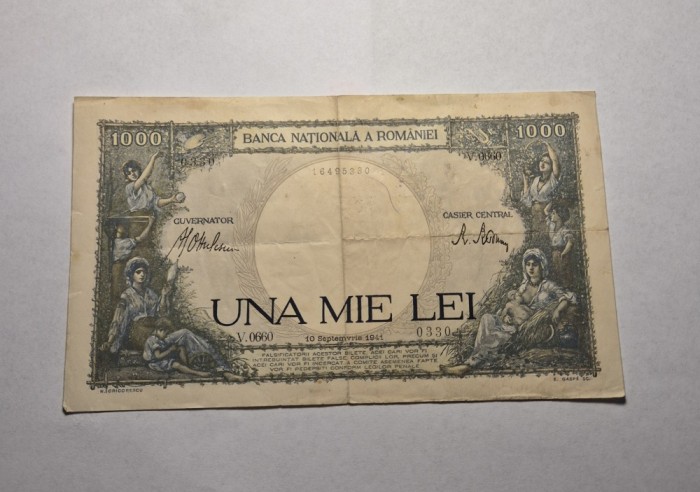 1000 lei 1941