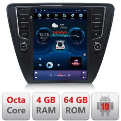 Navigatie Skoda Octavia 3,Qled 9.7&amp;quot;,,8 Core 4+64 360 4G Hdd,4G,DSP,Carplay,Bluetooth CarStore Technology foto
