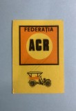 Calendar 1987 Federatia ACR