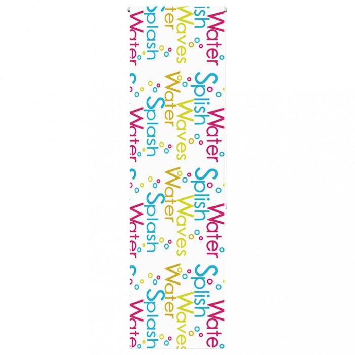 vidaXL Jaluzelă de duș 70x240 cm lățime material 66 cm