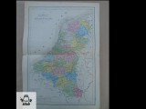 Harta color Olanda 1900