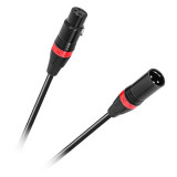 Cablu mirofon DMX, XLD tata - XLR mama, 10m, negru