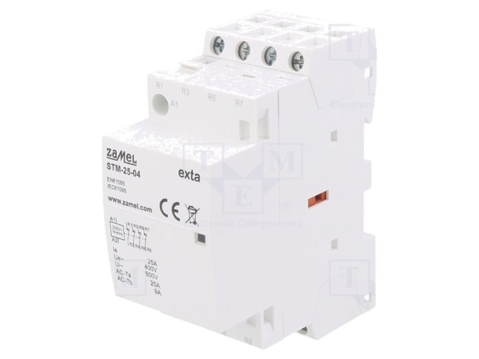 Contactor 4P 25A 230V NC