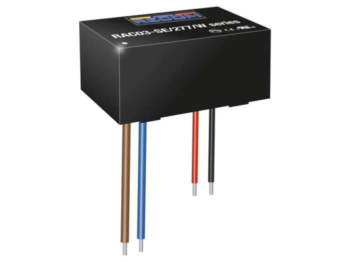 Convertor AC/DC 3W 24V DC
