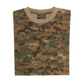 Tricou Mil-Tec Digital Woodland XL