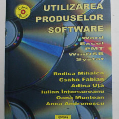 UTILIZAREA PRODUSELOR SOFTWARE - WORD , EXCEL , PMT , WinQSB , Systat de RODICA MIHALCA ..ANCA ANDRONESCU , 2003