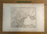 Dacia, Moesia, Thracia și Macedonia - o hartă a Daciei din 1809 semnată de C.F. Delamarche