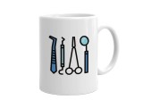 Cana alba personalizata medic stomatolog 2, INOVATIX&reg;. 330ml