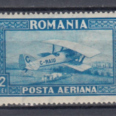 ROMANIA 1928 LP 80 a C. RAIU FILIGRAN VERTICAL SERIE MNH