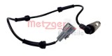 Senzor ABS / turatie roata NISSAN X-TRAIL (T30) (2001 - 2013) METZGER 0900717