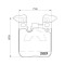 Placute frana Bmw 1 (F20), 1 (F21), 2 Cabriolet (F23), 2 Coupe (F22, 3 (F30, 3 Gran Turismo (F34), 3 Touring (F31), 4 Convertible (F33, 4 Coupe (F32,