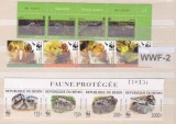WWF-2-Lot de 3 serii WWF-Estonia+Noua Zeelanda+Republica BENIN MNH