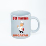 Cana alba personalizata bucatar, INOVATIX&reg;. 330ml