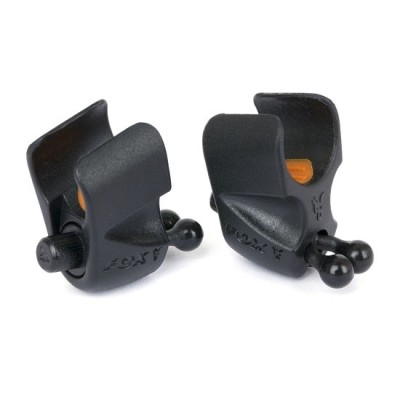 CLIPS TIJA FOX BLACK LABEL ADJUSTABLE ROD CLIPS 2BUCATI SET foto