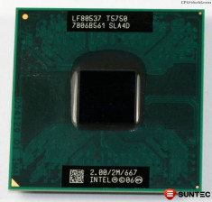 Procesor Intel Core 2 Duo T5750 SLA4D foto