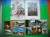 HOPCT LOT 3309 -4 CARTI POSTALE -MANASTIREA SINAIA -JUD-PRAHOVA-NECIRCULATE, Necirculata, Printata