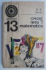 Crezul meu? Matematica - G.H. Hardy. Carte de matematică
