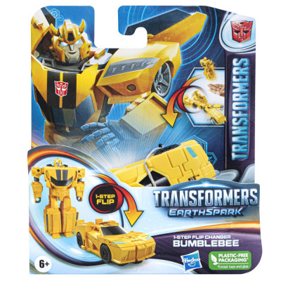 TRANSFORMERS 7 EARTHSPARK FIGURINA TRANSFORMABILA BUMBLEBEE 6CM foto