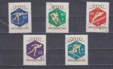 A12 S3 2 - Timbre foarte vechi - Ungaria - Olimpiada de iarna 1960, Sport, Stampilat