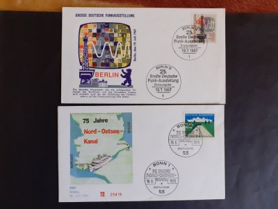 1967 - Germania - FDC-uri foto
