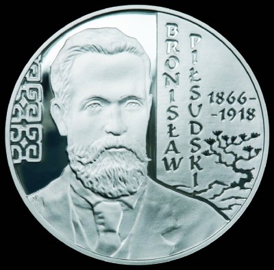 Polonia 10 zloti 2008 Bronisław Piłsudski PROOF 14,14 g Argint .925 foto